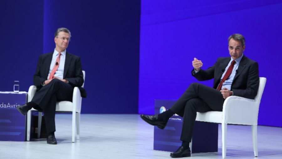 Τα βασικά σημεία  Μητσοτάκη και Παπαλεξόπουλου στην Γ.Σ. του ΣΕΒ