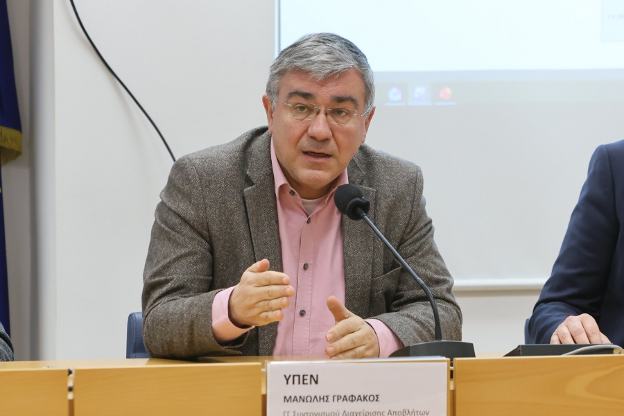 Γραφάκος: Υπάρχει σαφέστατη ανάγκη να δράσουμε από κοινού με στόχο να αυξηθούν τα αποθέματα νερού στην Αττική