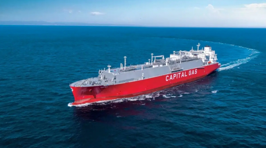 CCEC: Παρέλαβε το LNG carrier «Alcaios I» - Φτάνει τα 20 πλοία υψηλών προδιαγραφών