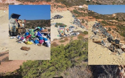 Άμεση παρέμβαση από την Πολιτεία απαιτεί ο Δήμος Μήλου μετά τις συλλήψεις του Δημάρχου και του Αντιδημάρχου καθαριότητας