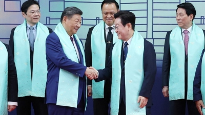 Η Β. Κορέα στο επίκεντρο της συνάντησης των ηγετών Κίνας και Ν. Κορέας