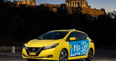 Κυκλοφορεί στην Αθήνα το πρώτο ηλεκτρικό ταξί