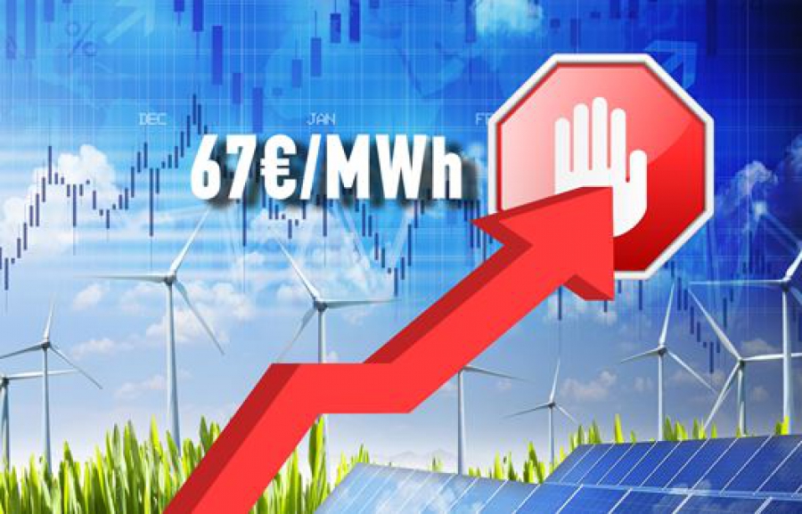 Oι Ισπανοί δεν φορολογούν τα ουρανοκατέβατα αλλά βάζουν πλαφόν 67 ευρώ/MWh στα συμβόλαια