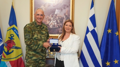 Η Ισραηλινή πρέσβης συναντήθηκε με τον αρχηγό ΓΕΕΘΑ:  «Φίλοι, εταίροι, σύμμαχοι, Ελλάδα και Ισραήλ»