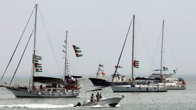 Eπίθεση με drones στον στόλο για την Γάζα ανοιχτά της Κρήτης