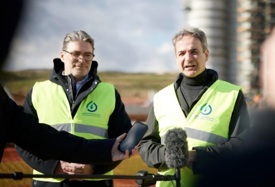 Επίσκεψη Μητσοτάκη στη Μονάδα της Αλεξανδρούπολης παρουσία του CEO της ΔΕΠΑ  Κ. Ξιφαρά