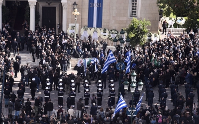 Η Ελλάδα αποχαιρετά την Φώφη Γεννηματά - Oλοκληρώθηκε η εξόδιος ακολουθία