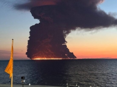 Μαύρη Θάλασσα: Στις φλόγες τάνκερ της Hellenic Tankers