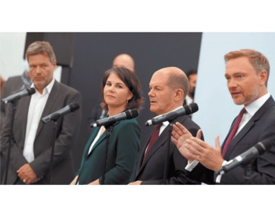 Νέα γερμανική κυβέρνηση: Έξοδος από άνθρακα ιδανικά το 2030 -  Aύξηση ωρομισθίου στα 12 ευρώ, χρέος από το 2023