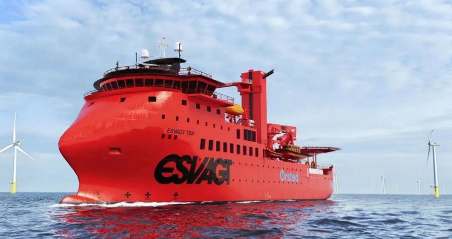 Συμφωνία μεταξύ Ørsted και ESVAGT για το πρώτο «πράσινο» πλοίο - Στο επίκεντρο υπεράκτιες δραστηριότητες