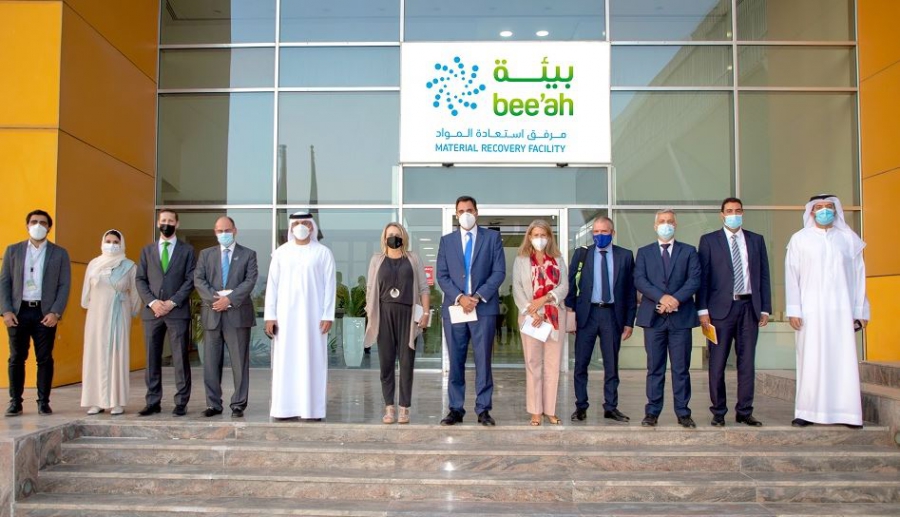 Επίσκεψη Ελληνικής διπλωματικής αντιπροσωπείας στις εγκαταστάσεις της Evogreen, στα ΗΑΕ