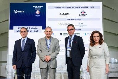 Ελληνοβρετανικό Επιμελητήριο: Ο κλάδος του real estate στο νέο περιβάλλον διεθνούς αβεβαιότητας