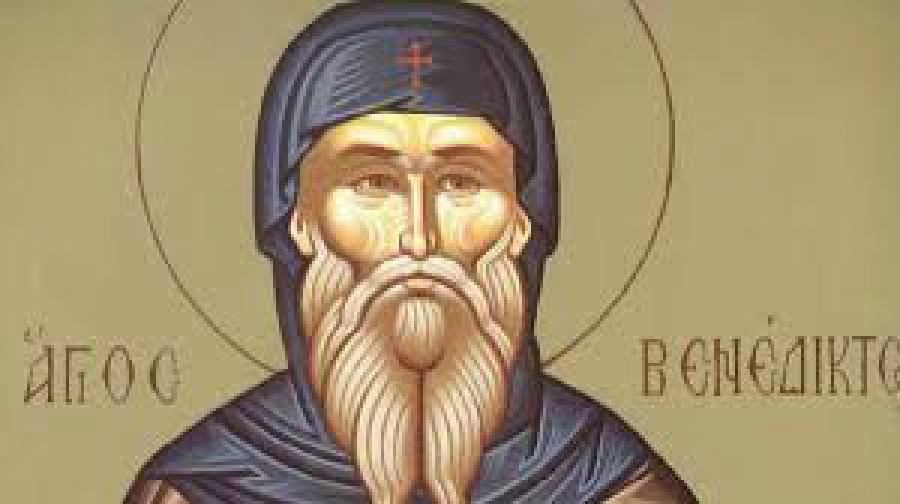 Σάββατο 14 Μαρτίου:  ῞Οσιος Βενέδικτος, ῞Αγιος Εὐσχήμων ὁ ῾Ομολογητής, ῞Αγιος Μάρτυς ᾿Αλέξανδρος