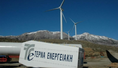 Στα 1.000 MW εγκατεστημένης ισχύος από ΑΠΕ στοχεύει η Τέρνα Ενεργειακή μέχρι τα τέλη του 2018