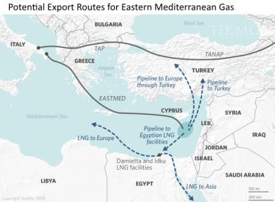 Βήμα στήριξης στον EuroAsia - Στην Αίγυπτο το προβάδισμα για την εξαγωγή του φυσικού αερίου - Τι εγγυάται το Ισραήλ