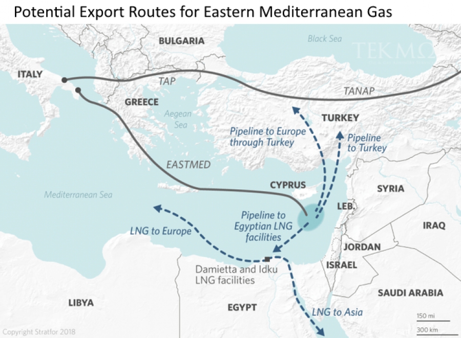 Βήμα στήριξης στον EuroAsia - Στην Αίγυπτο το προβάδισμα για την εξαγωγή του φυσικού αερίου - Τι εγγυάται το Ισραήλ