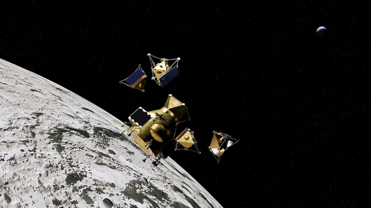 Η σεληνιακή αποστολή της NASA με τέσσερα drones πλησιάζει στην παραγωγή του διαστημικού σκάφους το 2028 (interestingengineering) Η σεληνιακή αποστολή της NASA με τέσσερα drones πλησιάζει στην παραγωγή του διαστημικού σκάφους το 2028 (interestingengineering)