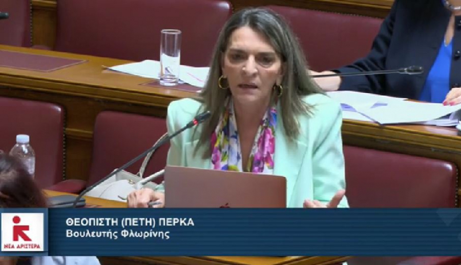 Π. Πέρκα (Ν.Αριστερά): «Να αποσυρθεί ως απαράδεκτο το νομοσχέδιο του ΥΠΕΝ»