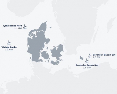 Joint Venture από Orsted και CIP για offshore 5GW σε Βαλτική και Βόρεια Θάλασσα