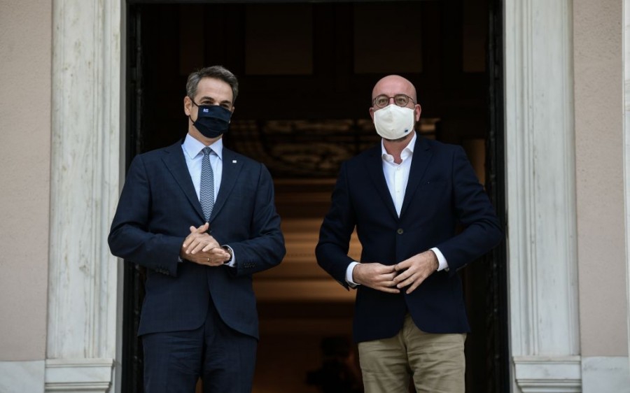 Μητσοτάκης: Η Τουρκία έχει χρόνο να αλλάξει στάση - Michel: Ευρωπαϊκό το θέμα