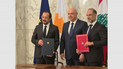 Κύπρος και Λίβανος συμφώνησαν για ΑΟΖ και ηλεκτρική διασύνδεση - «Σφαλιάρα» στην Τουρκία