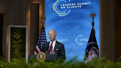 Biden: Οι ΗΠΑ δεσμεύονται να μειώσουν κατά 50% - 52% τις εκπομπές αερίων έως το 2030