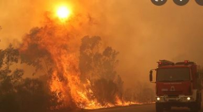 Μεγάλη πυρκαγιά στη Πεντέλη - Eκκενώθηκαν Ντράφι, Ανθούσα, Διώνη και Δασαμάρι