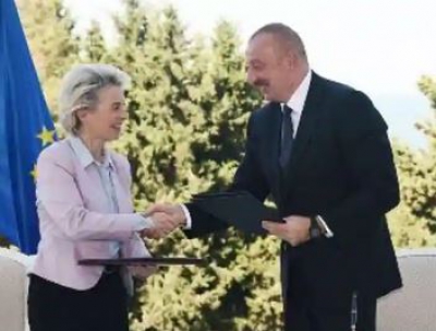 Συμφωνία ΕΕ με το Αζερμπαϊτζάν για την προμήθεια αερίου 20 δισ κυβ μέτρων μέχρι το 2027