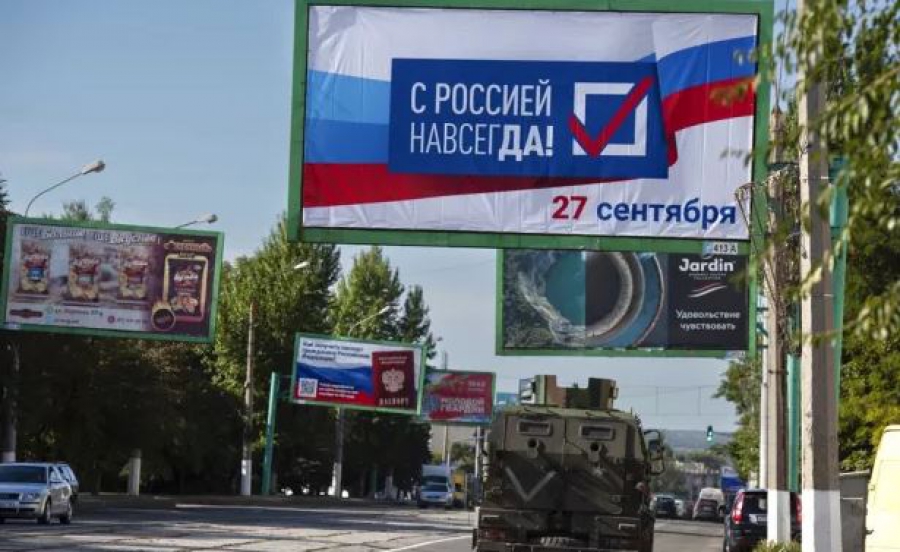Ξεκίνησαν τα «δημοψηφίσματα» στο Ντονμπάς για την προσάρτηση στη Ρωσία