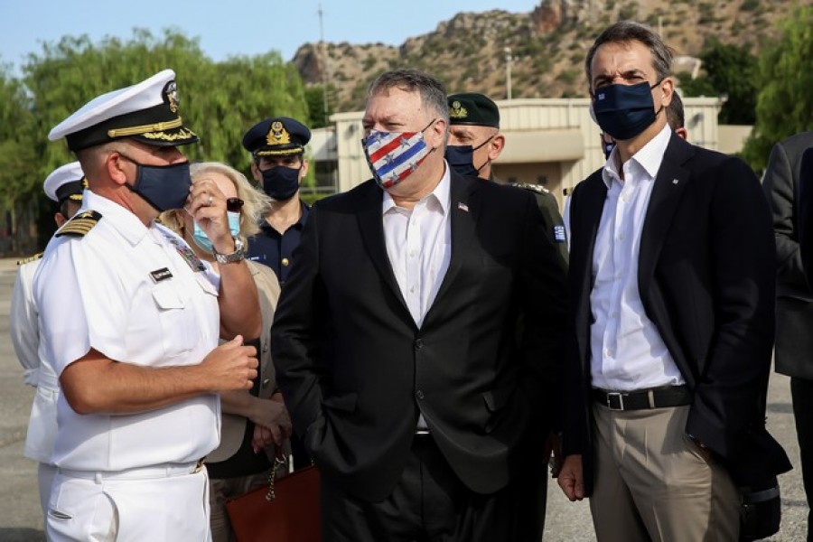 Pompeo:Η Ελλάδα πυλώνας σταθερότητας - Μητσοτάκης: Ηρθε η σειρά της διπλωματίας