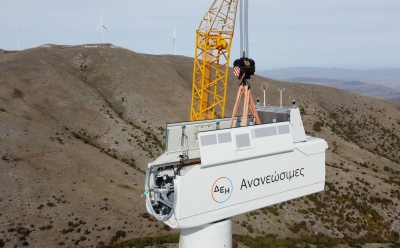 ΔΕΗ Ανανεώσιμες: Ολοκλήρωση αιολικών πάρκων 40 MW στη Δ. Μακεδονία