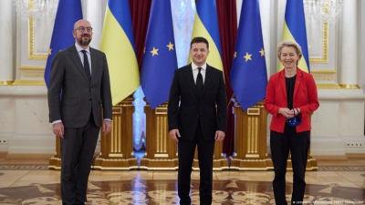Συνάντηση κορυφής ΕΕ – Ουκρανίας στο Κίεβο