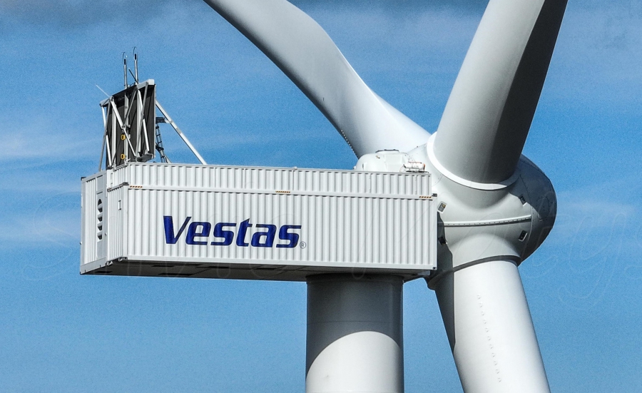 Πιστοποιητικό για ανεμογεννήτριες Vestas 7,2MW