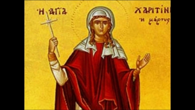 Εὐαγγελικὸ Ἀνάγνωσμα Κυριακῆς 5 Ὀκτωβρίου - Αγία Χαριτίνη