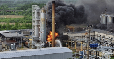 Σοβαρό πλήγμα σε διυλιστήριο της Lukoil από ουκρανικά drones