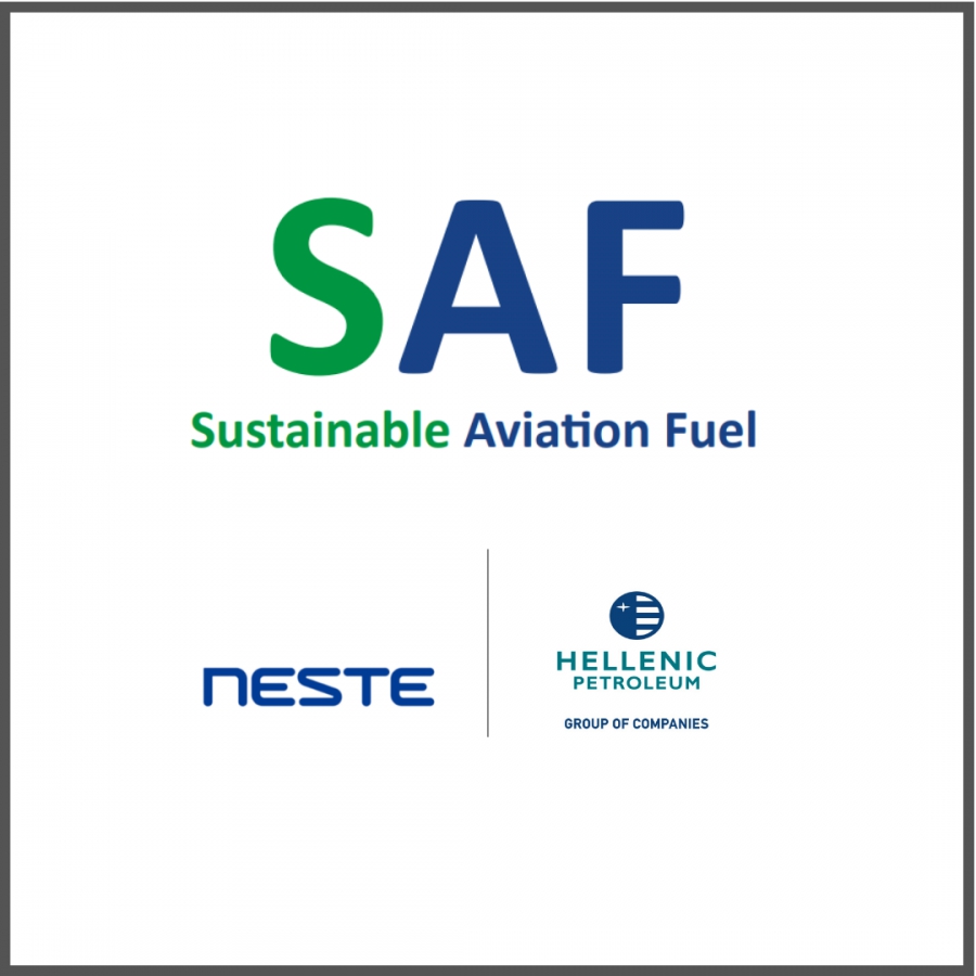 HELLENIC PETROLEUM Group and Neste to Supply Sustainable Aviation Fuel in Greece and to AEGEAN