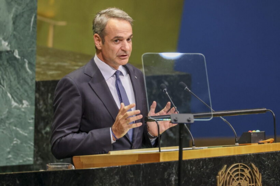 Μητσοτάκης στον ΟΗΕ: «Είμαστε μια χώρα που χτίζει γέφυρες» Μητσοτάκης στον ΟΗΕ: «Είμαστε μια χώρα που χτίζει γέφυρες»
