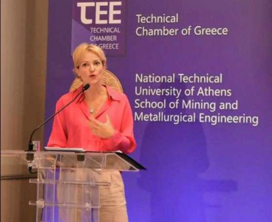 Σδούκου στο  RawMat 2023: Θεμέλιο για την πράσινη ενεργειακή μετάβαση οι κρίσιμες πρώτες ύλες