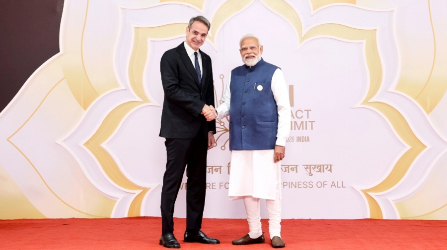 Σήμερα η συνάντηση Μητσοτάκη - Modi στο Δελχί - Επιχειρείν και Άμυνα στο τραπέζι