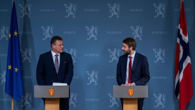 Sefcovic: Συνεργασία ΕΕ και Νορβηγίας για τις μπαταρίες και τις πρώτες ύλες