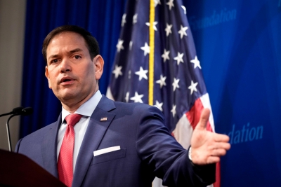 Rubio: Καμία χώρα δεν έχει το δικαίωμα να επιβάλει διόδια σε διεθνείς θαλάσσιες οδούς