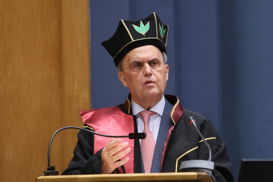 Αναγορεύτηκε σε επίτιμο διδάκτορα οικονομικών επιστημών ο Γ. Ζαββός – Το στρατηγικό σχέδιο για την Ελλάδα του 2030