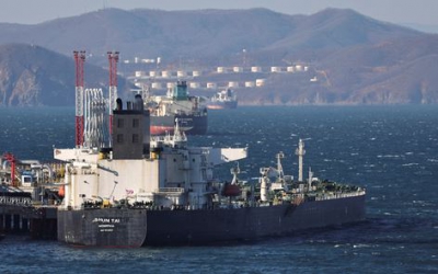 Σταθερές οι ρωσικές εξαγωγές καυσίμων μέσω θαλάσσης τον Οκτώβριο