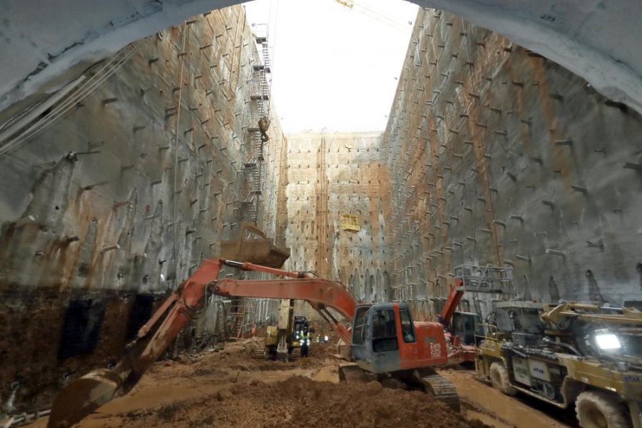 Ξεκίνησε ο «μετροπόντικας» να σκάβει την Αθήνα