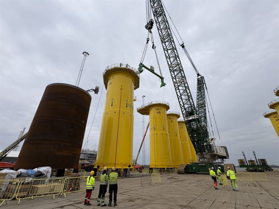 Vattenfall: Με βήμα ταχύ η κατασκευή του Nordlicht I