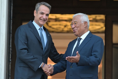 Μητσοτάκης σε Costa: Σε μια ευρωπαϊκή αρχιτεκτονική άμυνας δεν μπορούν να συμμετέχουν χώρες που απειλούν ακόμα με πόλεμο μέλη της Ένωσης