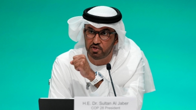 Al Jaber: Δεν «παίζει» ενεργειακή μετάβαση, αν δουλεύουμε τη μια πλευρά της εξίσωσης