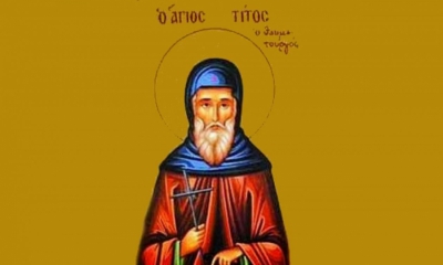 2 Απριλίου: Όσιος Τίτος ο Θαυματουργός