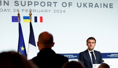 Μακρόν: Δεν πρέπει να αποκλειστεί» η ανάπτυξη δυτικών χερσαίων δυνάμεων μελλοντικά στην Ουκρανία