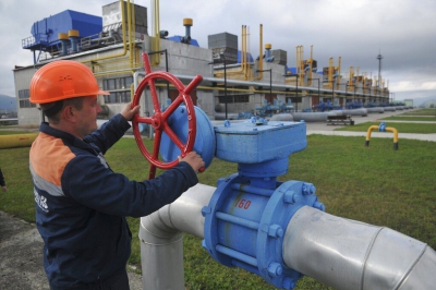 Gazprom: Σταθερές οι σημερινές ποσότητες φυσικού αερίου προς την Ευρώπη μέσω Ουκρανίας